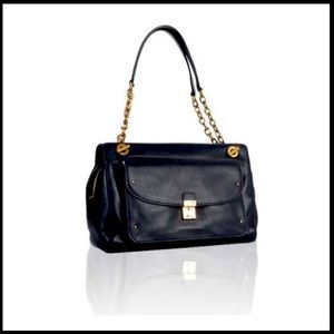 Tory Burch Priscilla Calfskin Leather Handbag